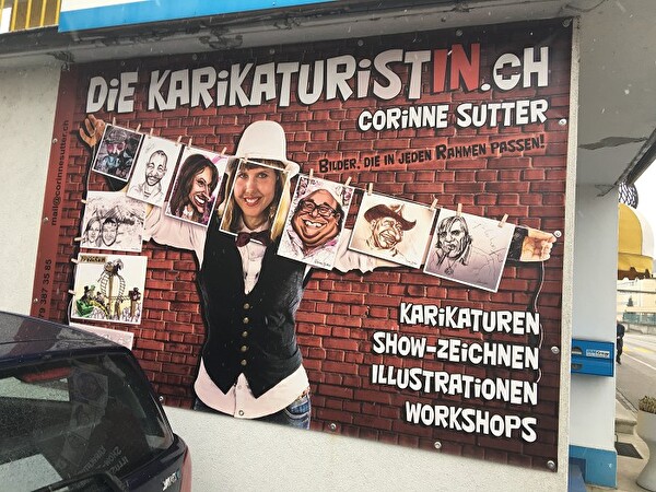 Karikaturistin - Corinne Sutter