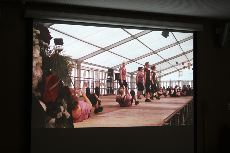 Der erste Film rief die Jubiläumsfeier "100 Jahre Turnverein" von 2011 in Erinnerung