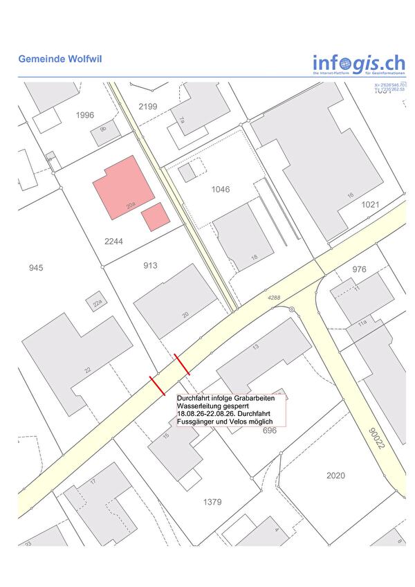 Strassensperrung