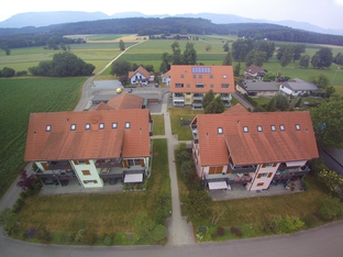 Blick auf die drei Bürgerblöcke
