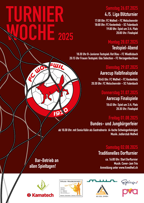 Turnierwoche 2025