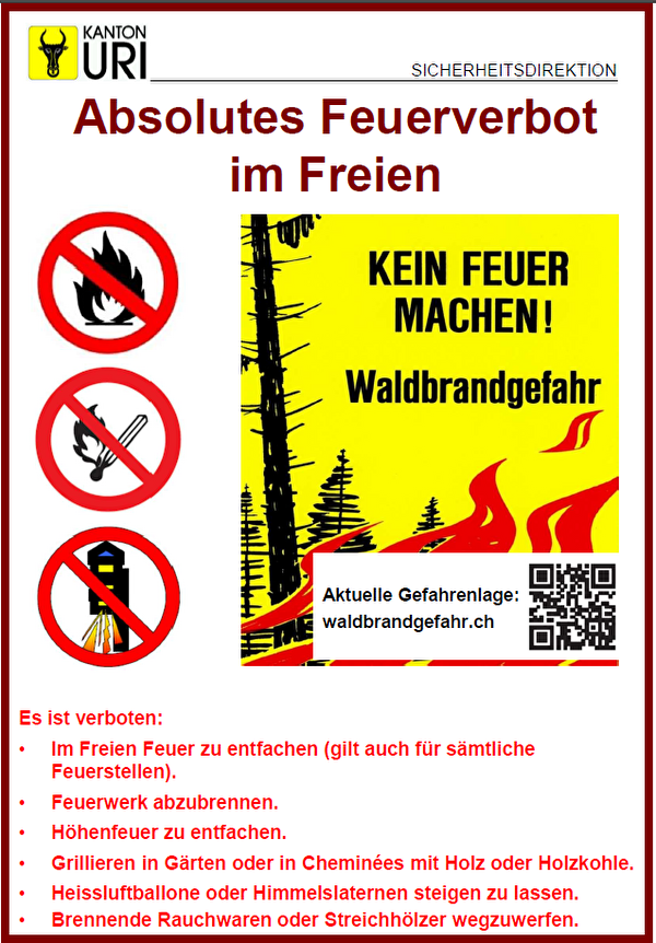 Feuerverbot