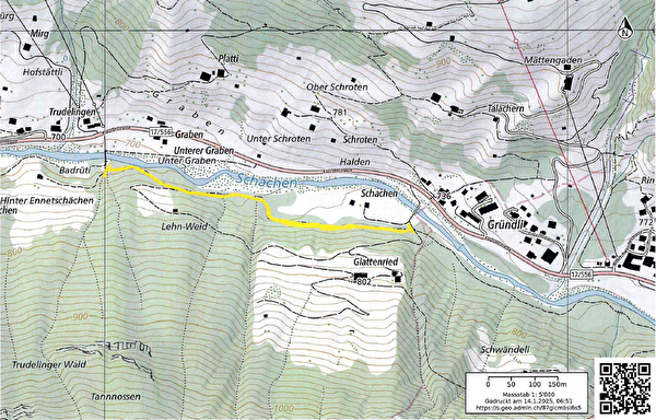 Information Wanderwegsperrung