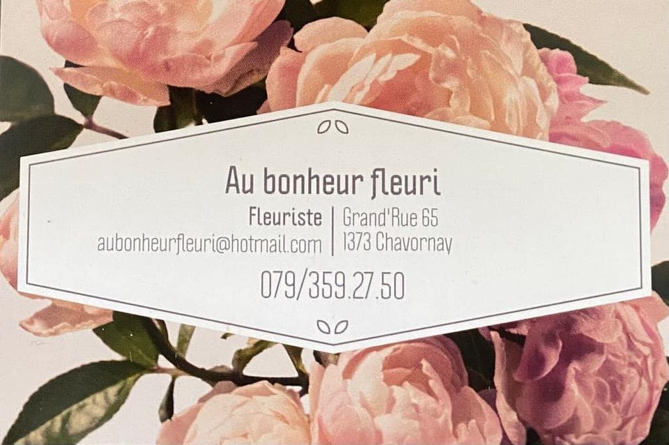 Au bonheur fleuri Fleuriste 