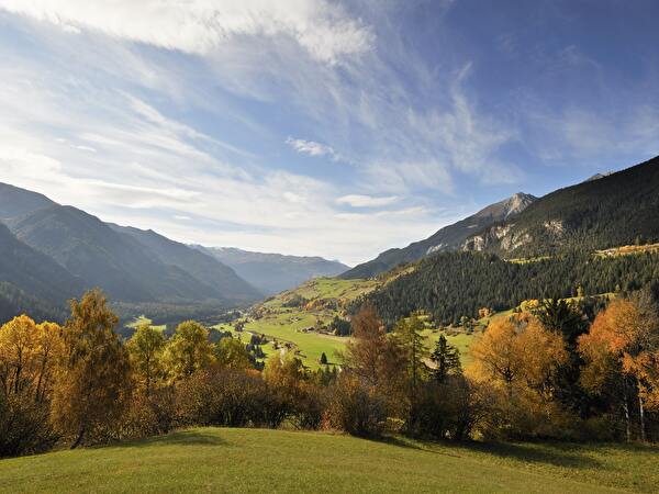 Das Albulatal im Herbst
