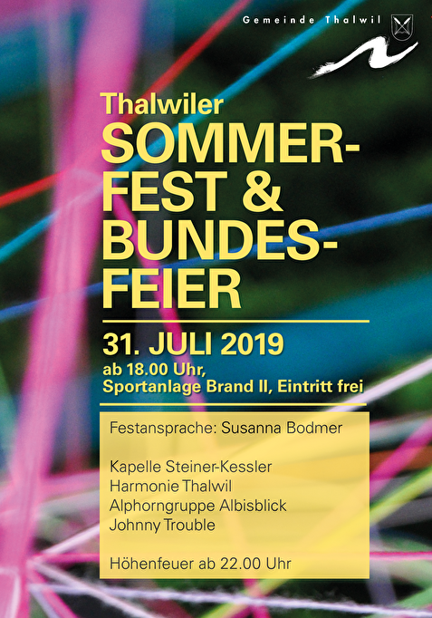 Sommerfest Bundesfeier 2019