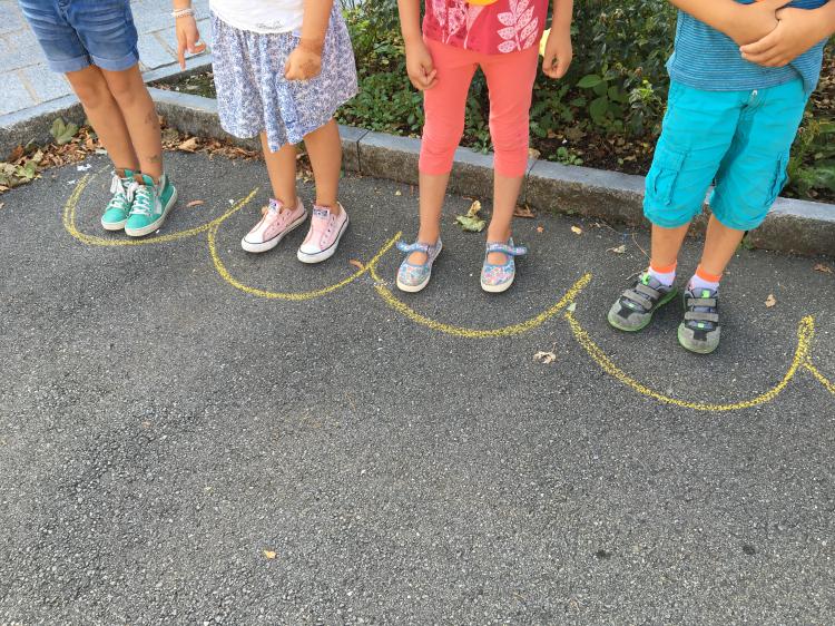 Verkehrsunterricht auf der Kindergartenstufe