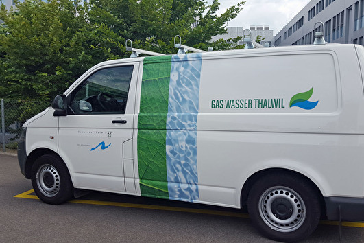 Auto der Gas- und Wasserversorgung Thalwil