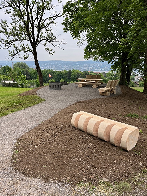 Feuerstelle Eichstock