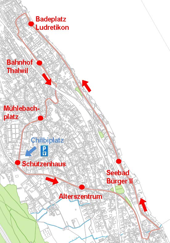 Badi-Bus Thalwil 