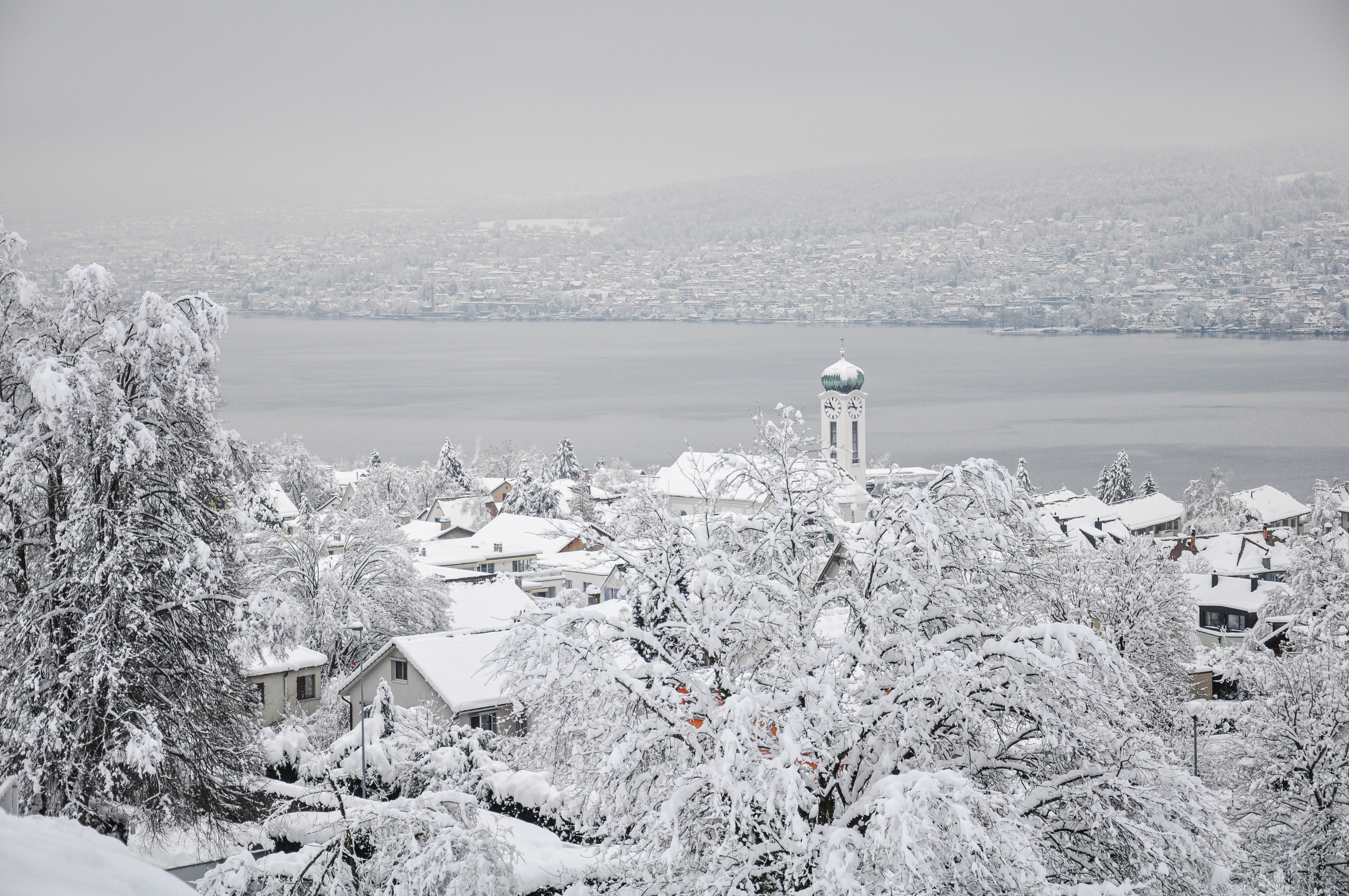 Thalwil im Winter 2021