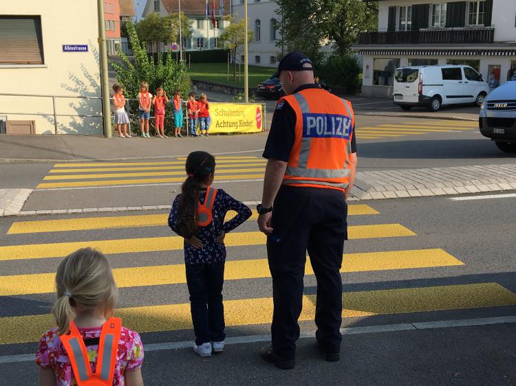 Verkehrsunterricht auf der Kindergartenstufe