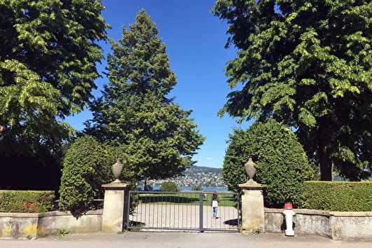 Park unterhalb Plattenplatz