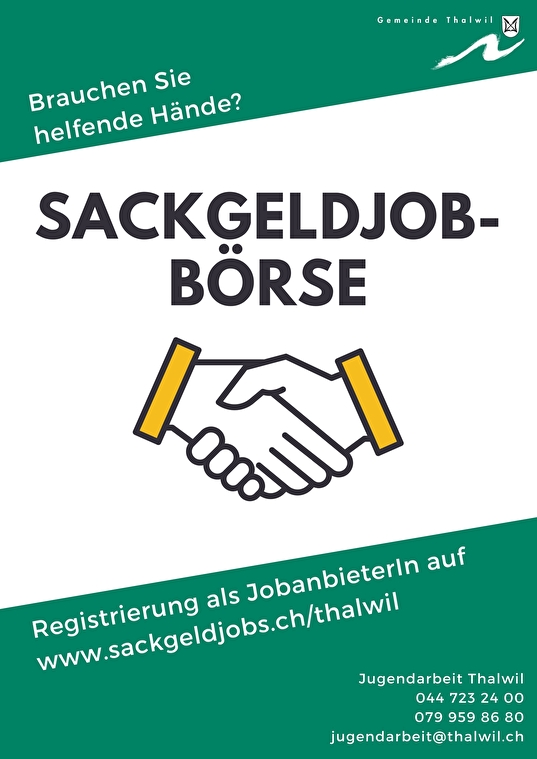 sackgeldjob-börse thalwil