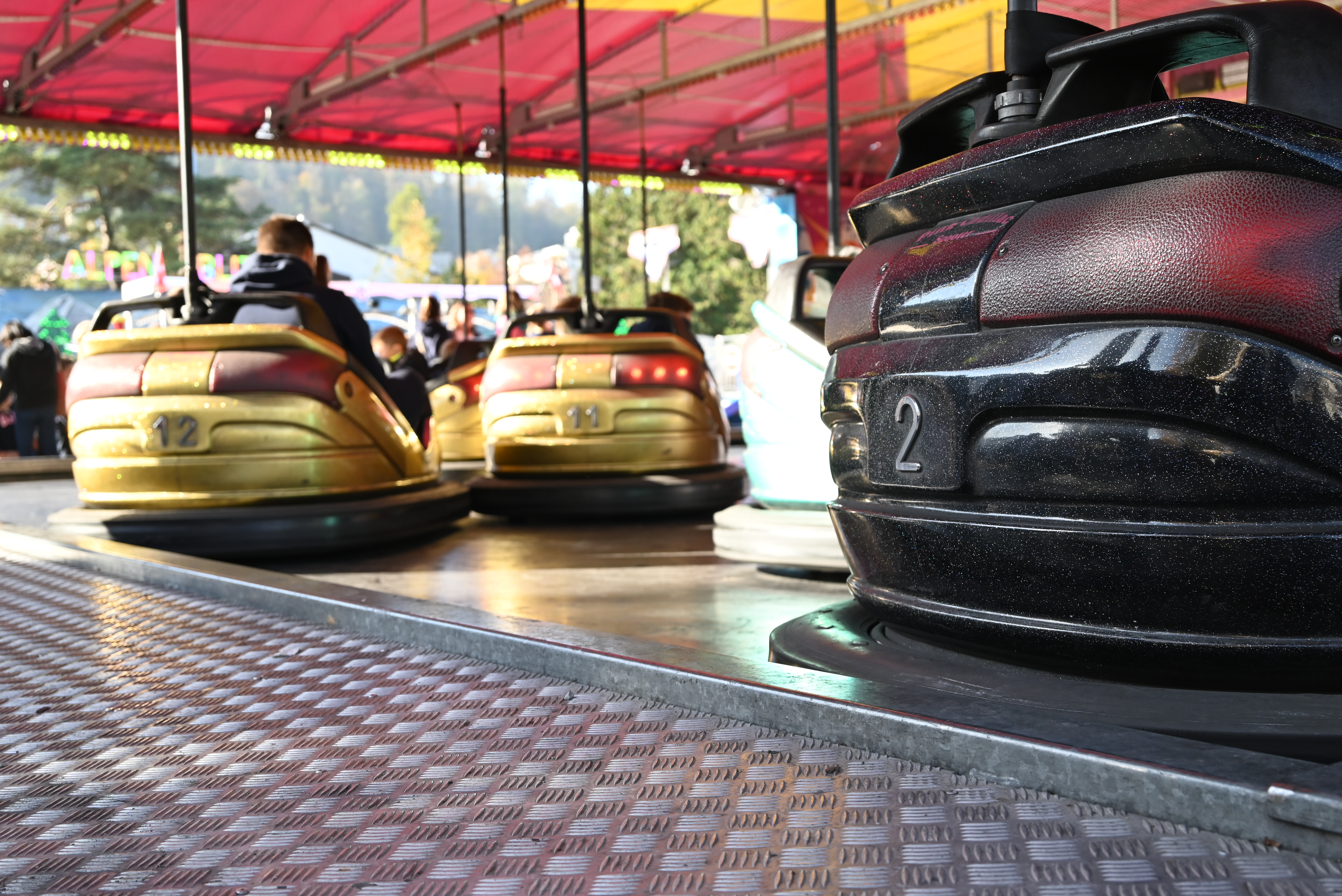 Autoscooter an der Chilbi Thalwil