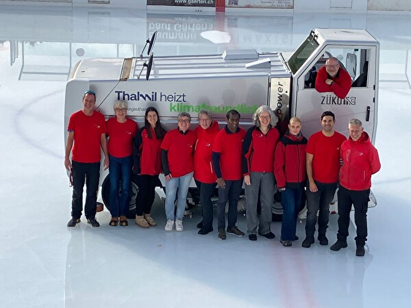 Team der Eisbahn Brand 2025/26