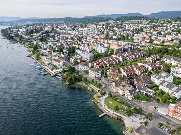 Luftansicht Gemeinde Thalwil