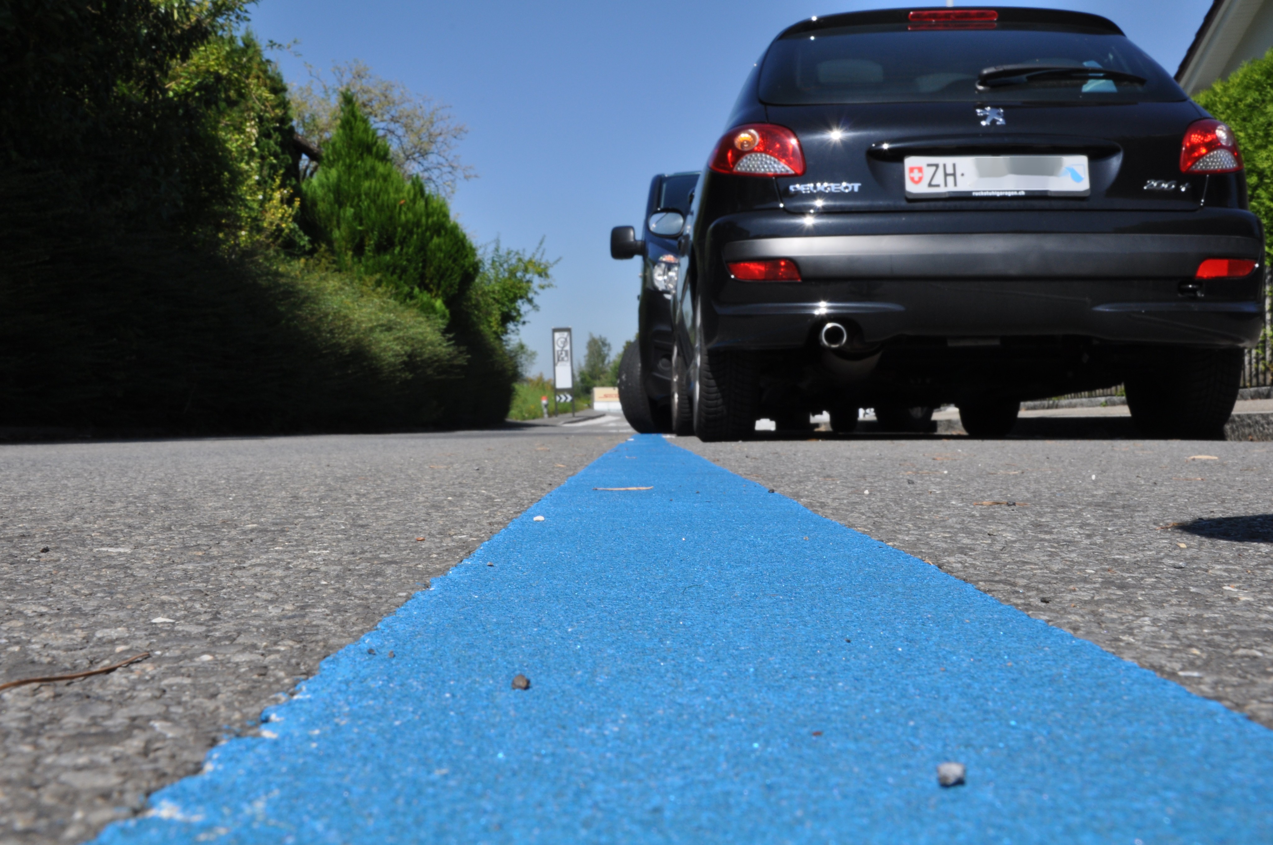 Symbolbild Blaue Zone