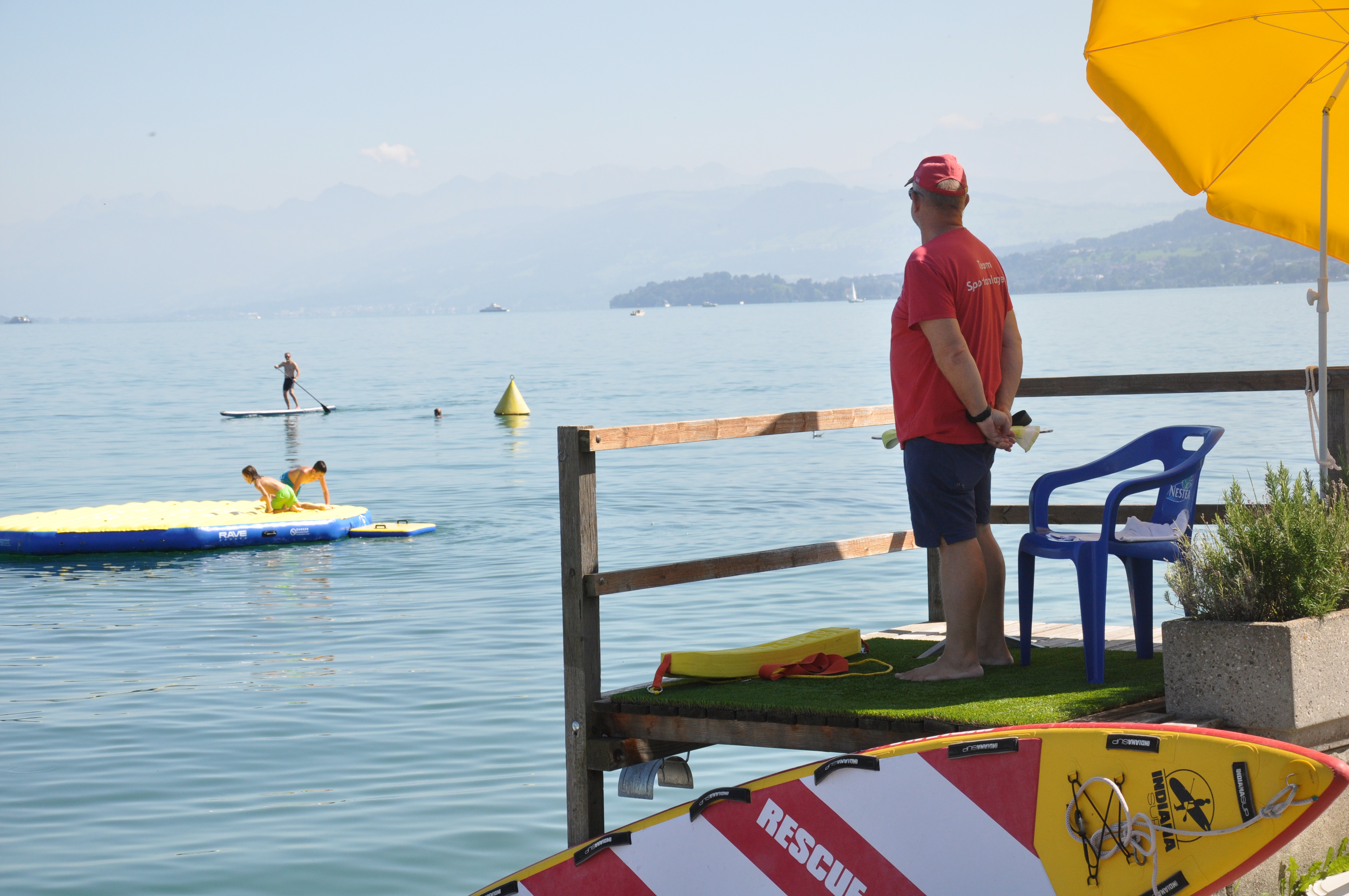 Badeaufsicht im Seebad Bürger II