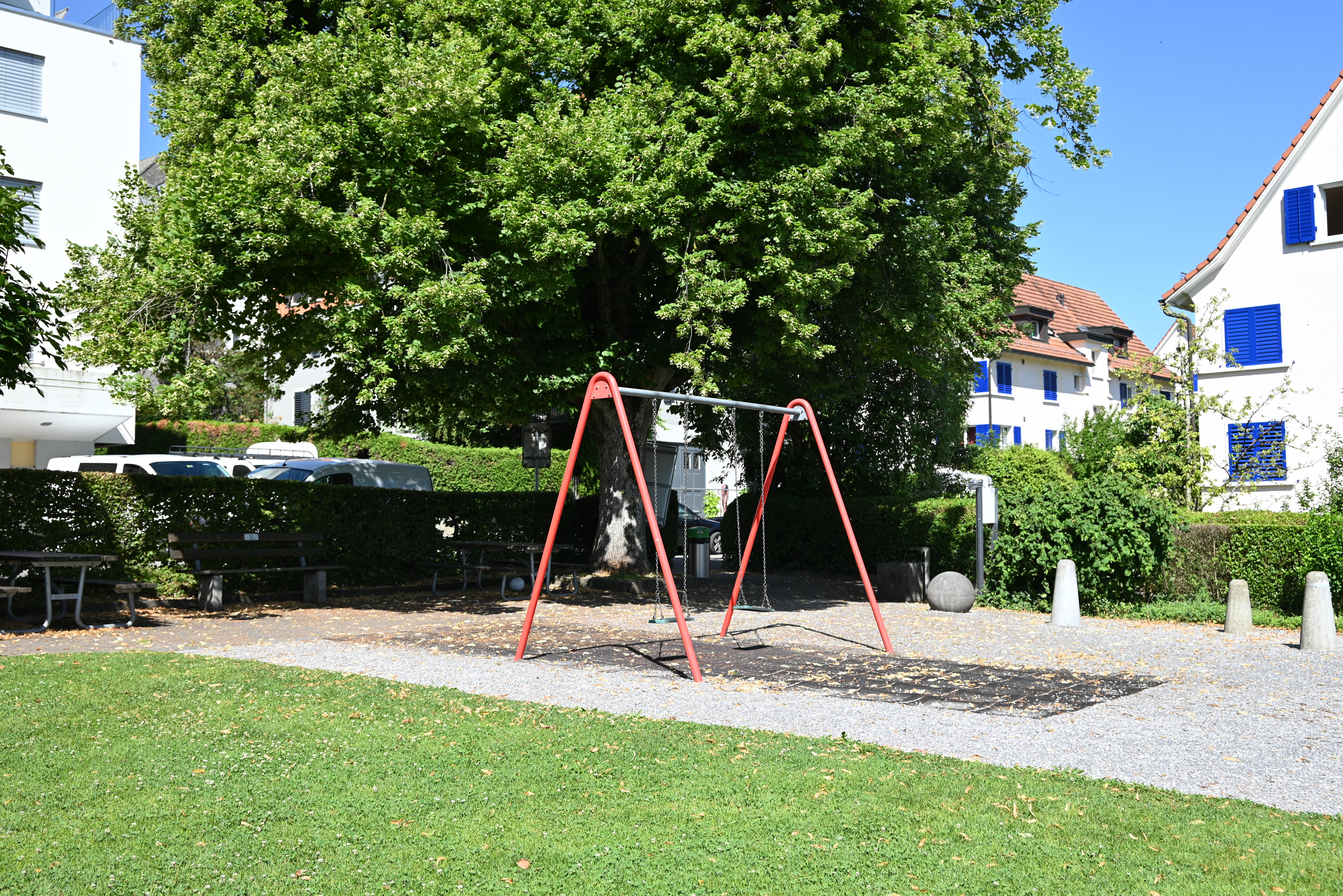 Spielplatz Walchli Schaukel