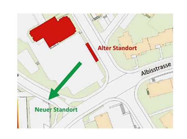 Verlegung Sammelstelle