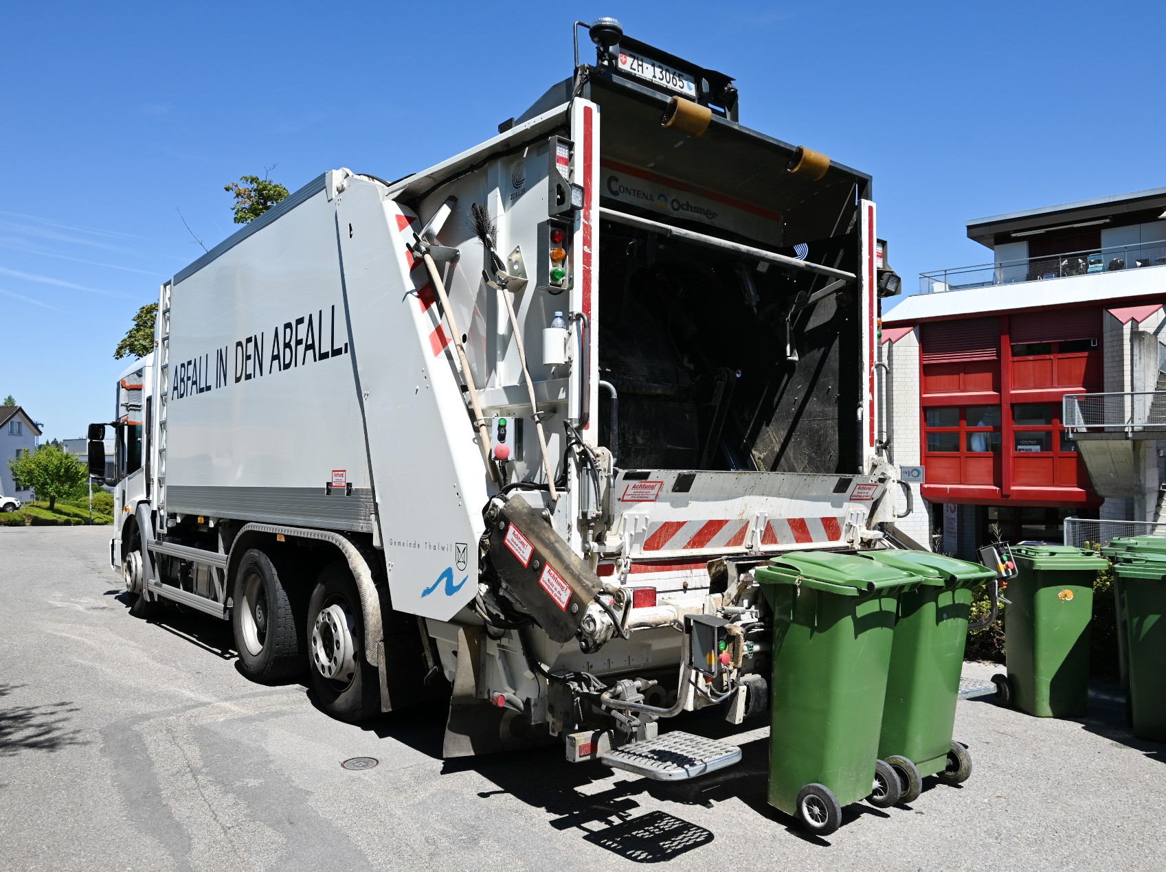 Grüngutentsorgung in Thalwil