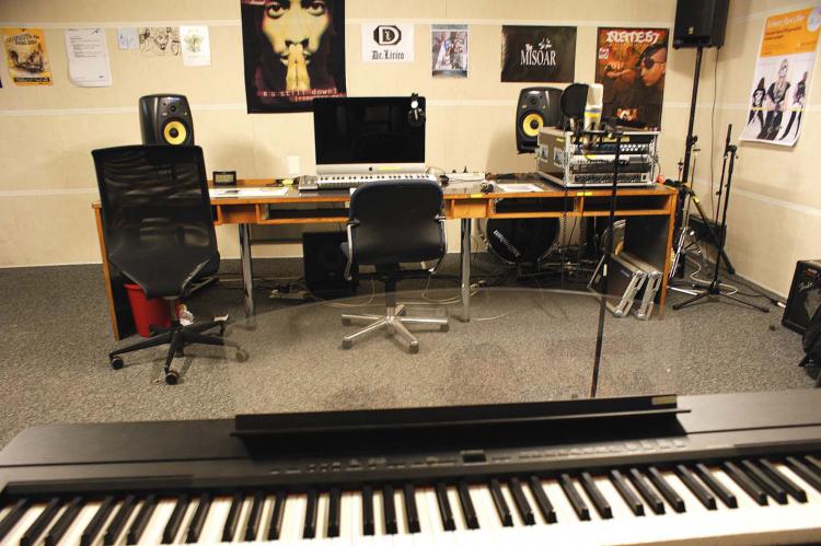Recording equipment und E-Piano