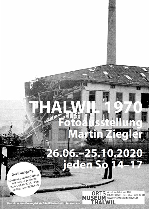 Fotoausstellung Ortsmuseum Thalwil 1970