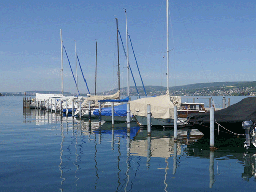 Hafen Farbsteig im Februar 2019