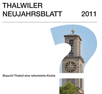 Titelblatt Neujahrsblatt 2011