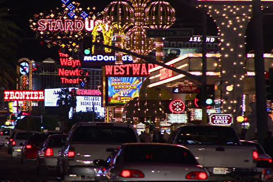 Leuchtreklamen in Las Vegas