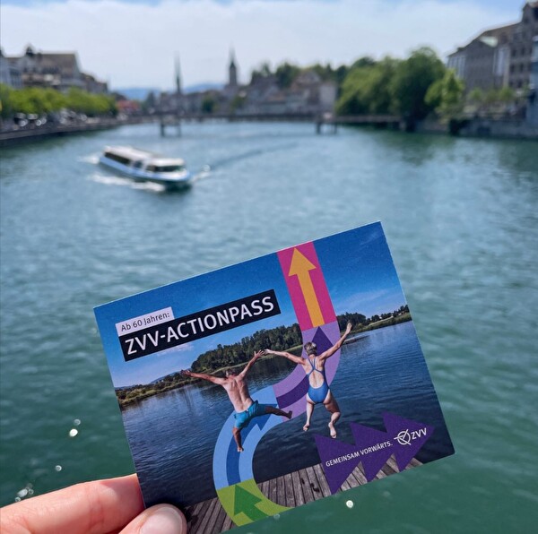 ZVV-ActionPass: Freizeitspass für alle ab 60 Jahren