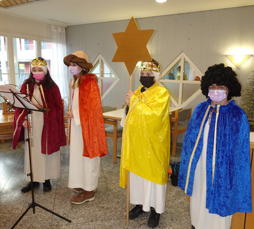 Sternsinger zu Besuch, 2022