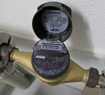 Bild einer Wasseruhr