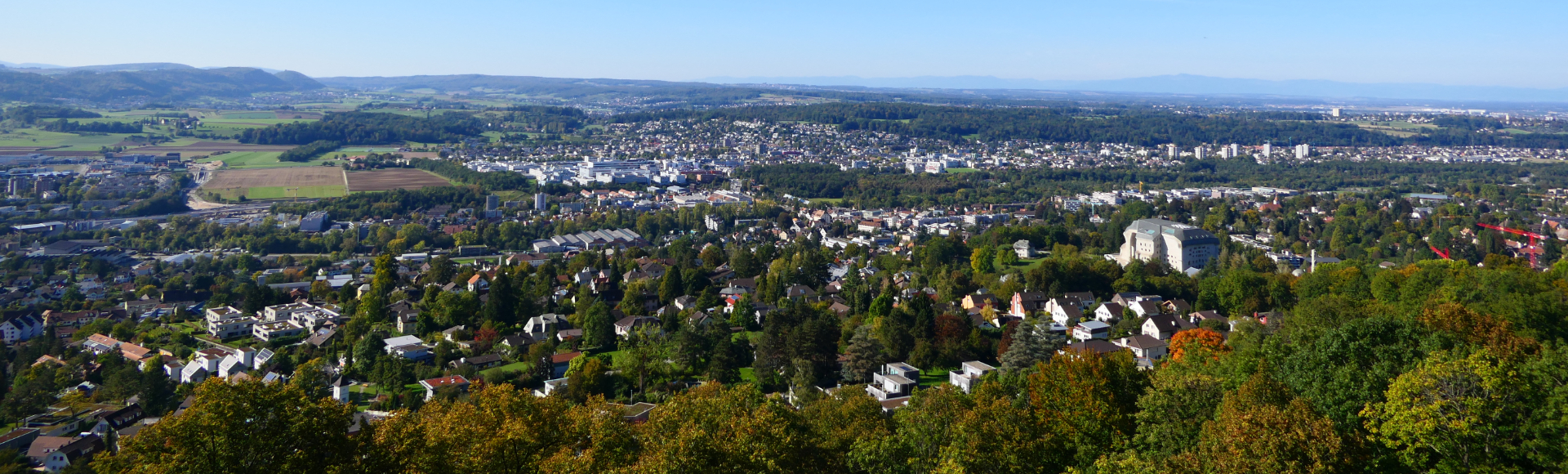 Dornach von Ruine aus 