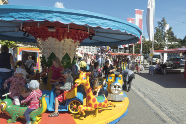 Karussel am Portiunkula