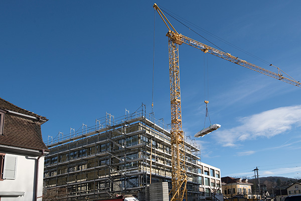 Foto einer Haussanierung