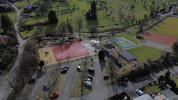 Sportanlage Gigersloch aus der Vogelperspektive