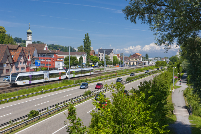 Rheineck Autobahn Bahnhof