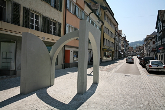 Stadttor-Skulptur