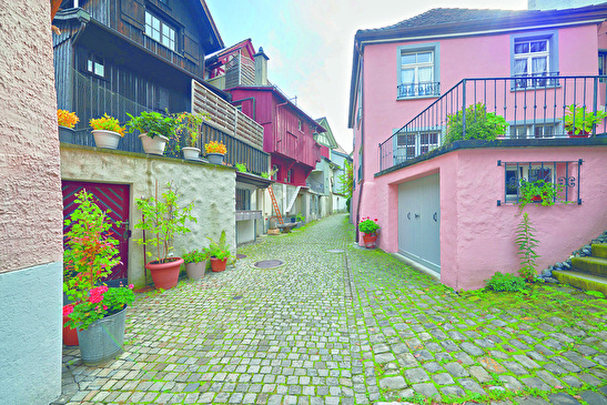 Hinter dem Markt