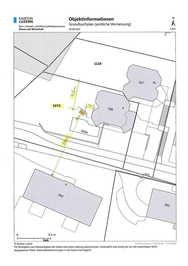 Situationsplan 1:250
