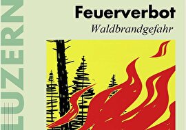 Flyer Kanton Luzern Feuerverbot
