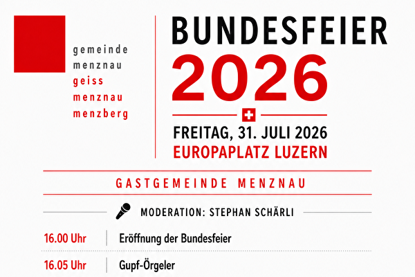 Flyer Bundesfeier 2026
