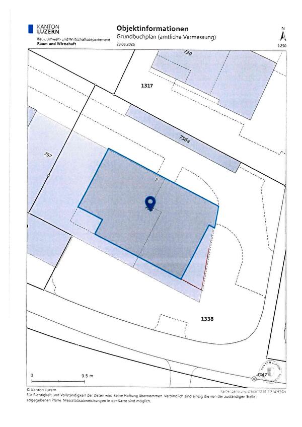 Situationsplan 1:250