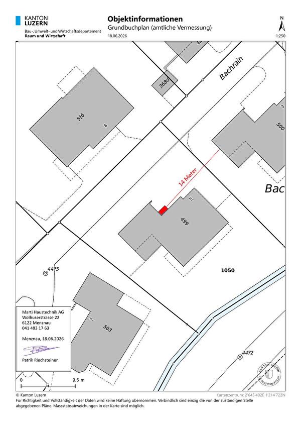 Situationsplan 1:250
