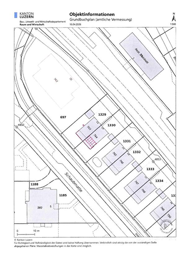 Situationsplan 1:500