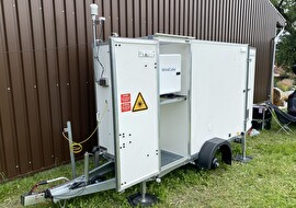 Foto Messgerät für Windpark Menzberg