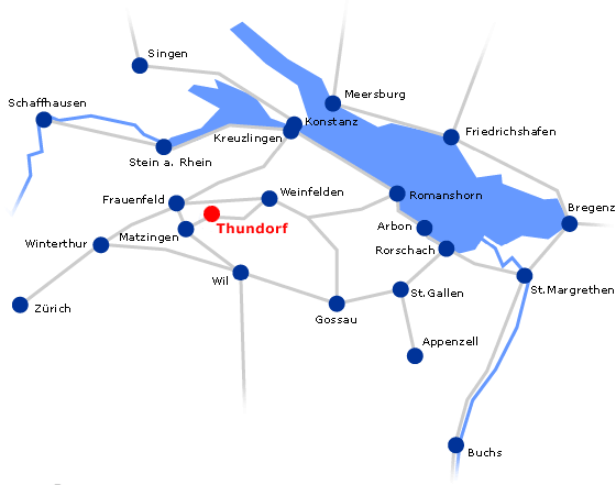 Lage der Politischen Gemeinde