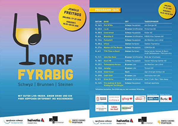 Flyer Dorf-Fyrabig